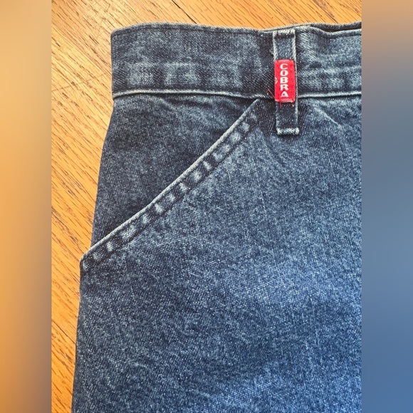 Vintage Cobra Denim Maxi Skirt - Picture 3 of 11
